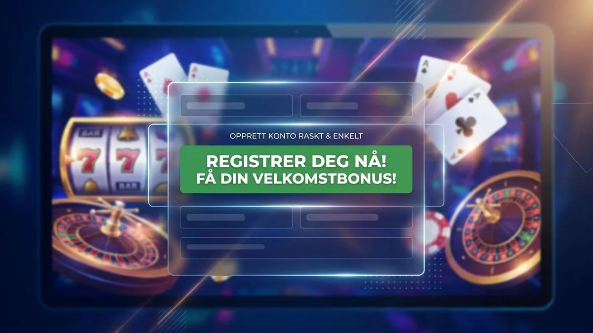 Registrer deg med bonus
